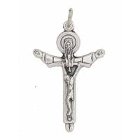 Kruis Drievuldigheid - 32 mm - Verzilverd 