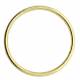 Anneau doré - 20 mm