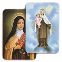 3d-Kaart 15x10cm H Theresia / OlV Karmel 