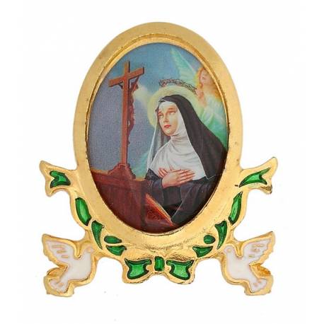 Cadre - Ste Rita - Métal - 45 mm