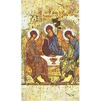 Image - Icône Trinité - 7 X 4 cm