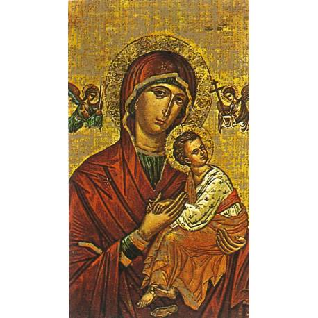 Mini-Prentje - Ikoon Altijddurende Bijstand - 7 X 4 cm 