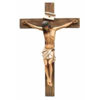 Kruisbeeld 90 X 57 Cm Gekleurd 