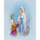 Poster 20 X 25 cm Appar. Lourdes