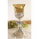 Calice H 21 Cm Argenté/Doré
