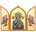 Triptyque 23 X H17 cm - Perpétuel Secours