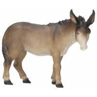 Ezel : houtsnijwerk kerstgroep Komet 12 cm 