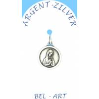 Médaille Argent Vierge Banneux 14 mm