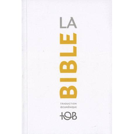 Bible TOB - Brochée souple