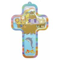 Croix Berceau - 13 X 9 cm - Arche de Noé
