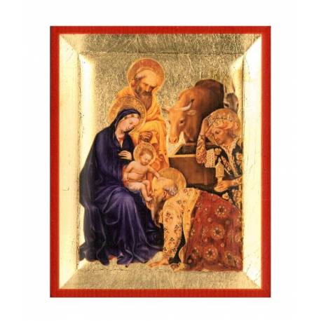 Icône 13 X 11 cm Nativité