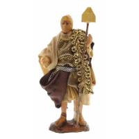 Santon Napolitain 08 Cm Soldat Romain Avec Lance