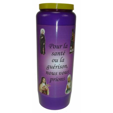 Noveenkaars / paars / Santé et guérison / FR 