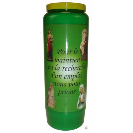 Neuvaine / vert / Pour la recherche d'un emploi