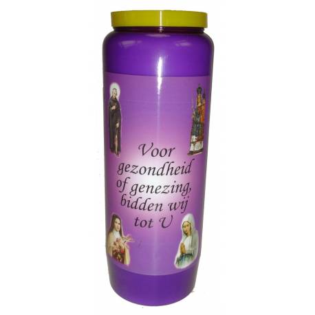 Neuvaine / violet / Voor gezondheid en genezing