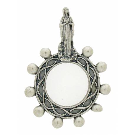 Bague-Dizainier - N.D. de Lourdes - Mét. argté