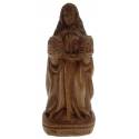 Statue 12 Cm Ste Godelieve/Couronne Couleur Bois