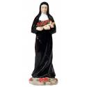 Statue 20 cm - Ste Rita - porcelaine