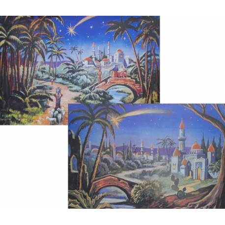 Poster Kerststal 70 X 100 Cm Assortiment 