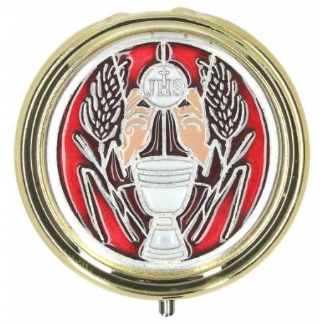 Pixis Verguld Diam 50 mm - Handen / Hostie / JHS 