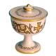 Ciborium 14 cm Keramiek - Creme 