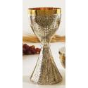 Calice H 20 Cm Argenté Épis