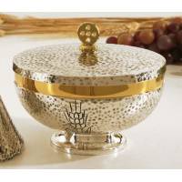 Ciborie H 20 Cm Verzilverd Aren 