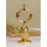 Ostensoir H 13 Cm Diam Int 3.5 Cm/Dore