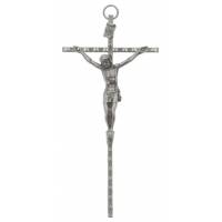 Croix Murale - 15 cm - Métal Nickelé