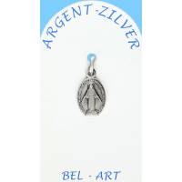 Médaille Argent - Miraculeuse - 13 mm