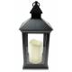 Lanterne 33 Cm Avec Bougie Led/3 Piles Aaa Non Livrees