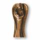 Statue 4.5 Cm Bronze - Ange Gardien + Enfant