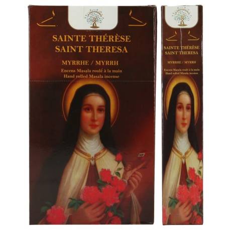Bâtons d'encens naturels Ste Thérèse