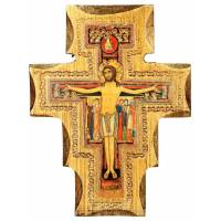 Croix St Damien - 17 X 13 cm