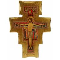 Croix St Damien - 43 X 32 cm
