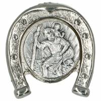 Méd. aimantée - St Christophe - Fer à cheval