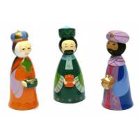 Les rois mages / crêche 9 cm + Boite
