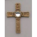 Croix Murale 8.5 Cm Bronze