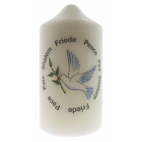 Kaars 120 / 60 Friede, Peace... 