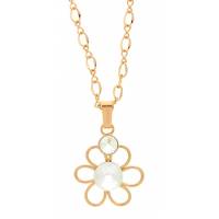 Sieraad Swarovsky Koperkleur 