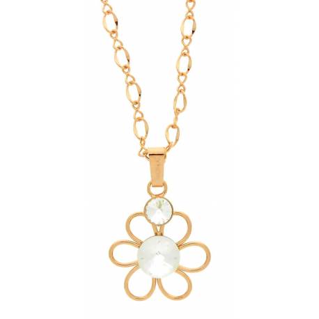 Sieraad Swarovsky Koperkleur 