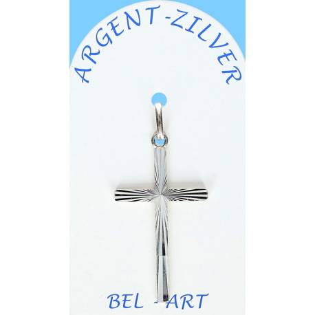 Croix Argent 32 mm