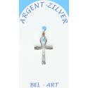 Croix Argent 18 Mm