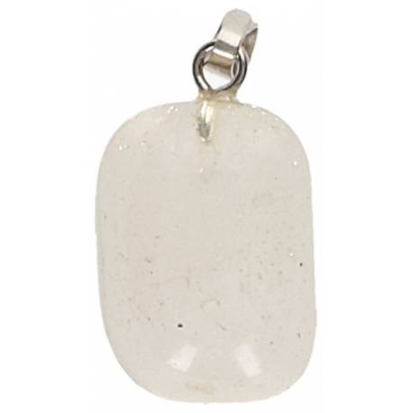 Pierre De Santé Pendentif 15 X 10 Mm Quartz Fume