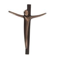 Croix Murale Bronze 11 Cm