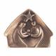 Statue 9 X 7 Cm Bronze - Relief Creche