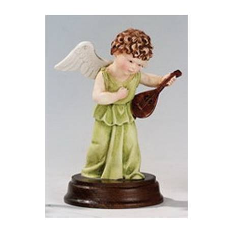 Ange + Mandoline / Base Bois 10 Cm