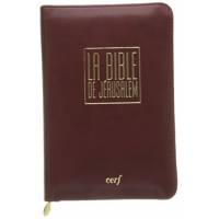 Bible de Jérusalem - Edition poche cuir - Tranche dorée