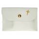Etui Chapelet Cuir - 10 X 7 cm - Blanc