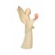 Houtsnijwerk Engel Met Rood Hart 11Cm Alabaster 